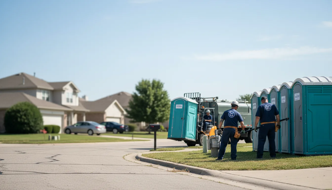 Porta Potty Rental in Denhoff, ND near me
